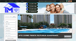Desktop Screenshot of imobiliariamaraca.com.br