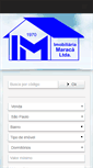Mobile Screenshot of imobiliariamaraca.com.br
